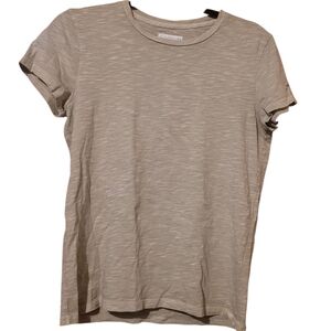 GOODLIFE Mens Rounded Hem Heather Grey Short Sleeve Tee Small